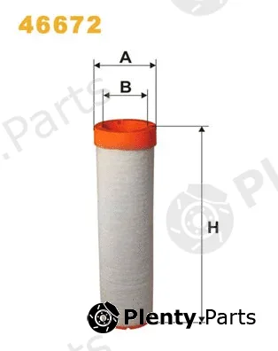 Wix Filters 46672 — Secondary Air Filter