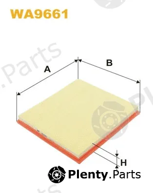 Wix Filters WA9661 — Air Filter