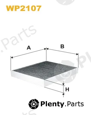 Wix Filters WP2107 — Filter, cabin air