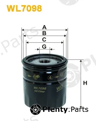 Wix Filters WL7098 — Oil Filter
