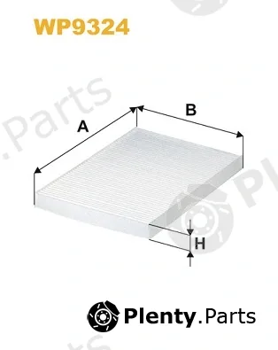 Wix Filters WP9324 — Filter, cabin air
