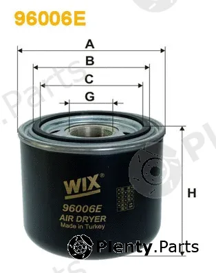 Wix Filters 96006E — Air Dryer Cartridge, compressed-air system