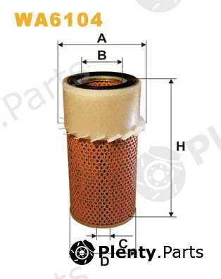 Wix Filters WA6104 — Air Filter