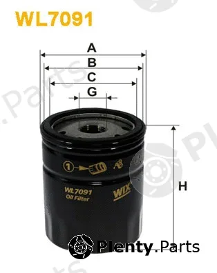 Wix Filters WL7091 — Oil Filter