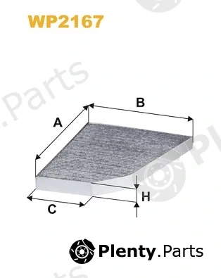 Wix Filters WP2167 — Filter, cabin air
