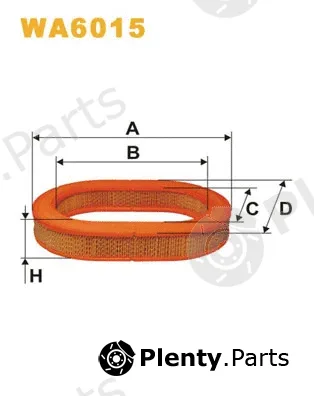 Wix Filters WA6015 — Air Filter