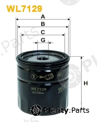Wix Filters WL7129 — Oil Filter