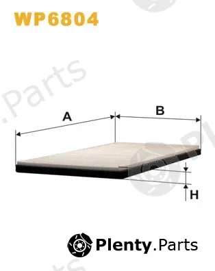 Wix Filters WP6804 — Filter, cabin air