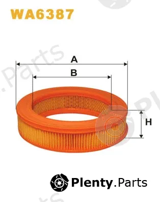 Wix Filters WA6387 — Air Filter