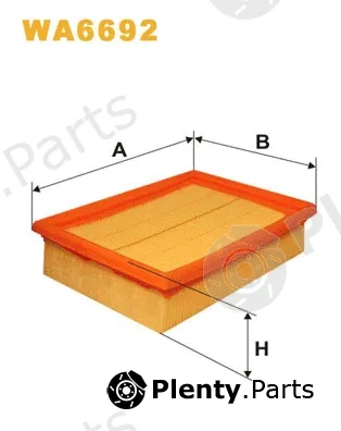 Wix Filters WA6692 — Air Filter