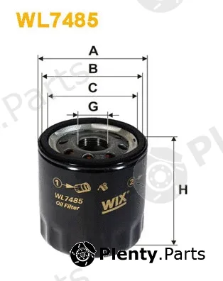 Wix Filters WL7485 — Oil Filter