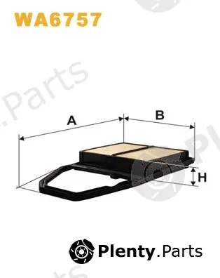 Wix Filters WA6757 — Air Filter