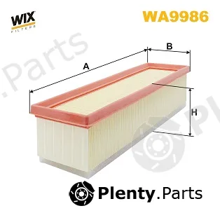Wix Filters WA9986 — Air Filter