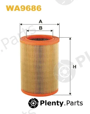 Wix Filters WA9686 — Air Filter