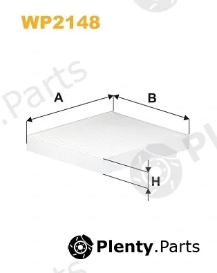 Wix Filters WP2148 — Filter, cabin air