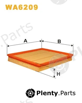 Wix Filters WA6209 — Air Filter