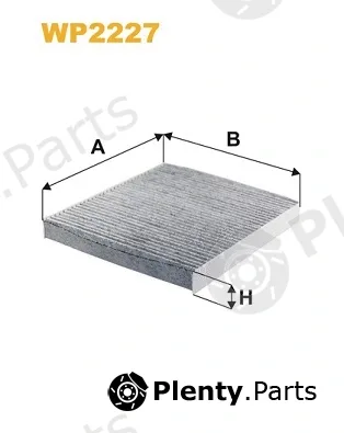 Wix Filters WP2227 — Filter, cabin air