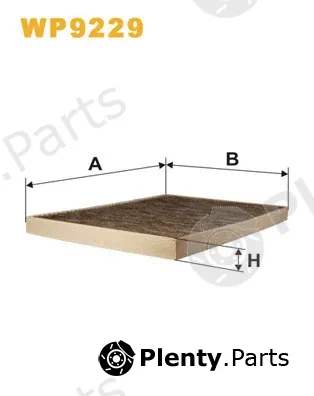 Wix Filters WP9229 — Filter, cabin air
