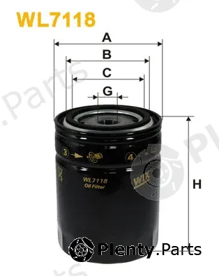 Wix Filters WL7118 — Oil Filter