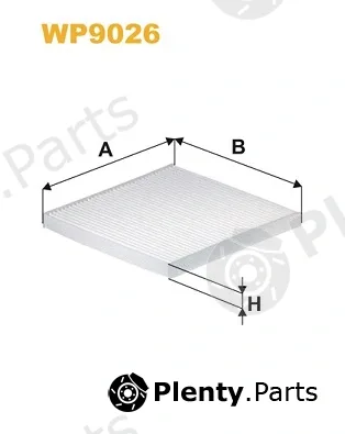 Wix Filters WP9026 — Filter, cabin air