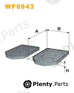 Wix Filters WP6943 — Filter, cabin air
