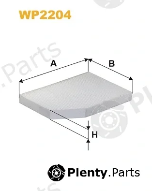 Wix Filters WP2204 — Filter, cabin air