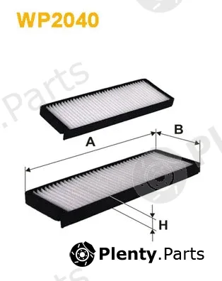 Wix Filters WP2040 — Filter, cabin air