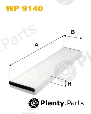 Wix Filters WP9140 — Filter, cabin air