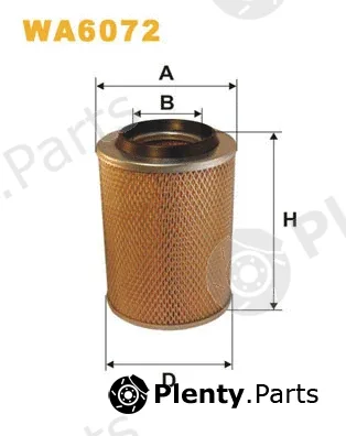 Wix Filters WA6072 — Air Filter
