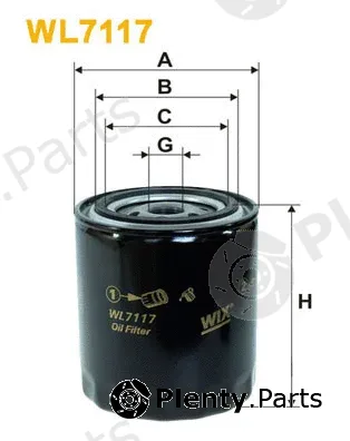 Wix Filters WL7117 — Oil Filter