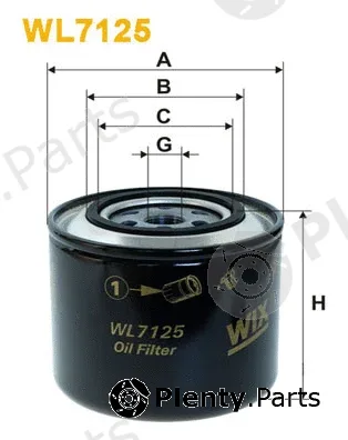 Wix Filters WL7125 — Oil Filter
