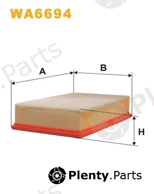 Wix Filters WA6694 — Air Filter