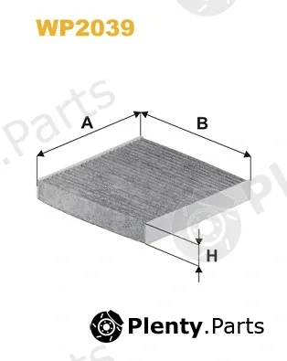 Wix Filters WP2039 — Filter, cabin air