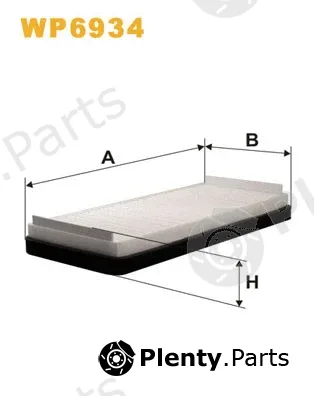 Wix Filters WP6934 — Filter, cabin air