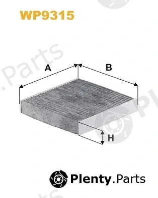 Wix Filters WP9315 — Filter, cabin air