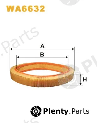 Wix Filters WA6632 — Air Filter