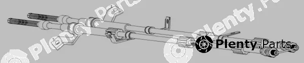CEF DW02100 — Cable Pull, parking brake