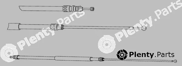 CEF BW02137 — Cable Pull, parking brake