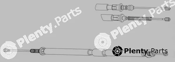 CEF AR02103 — Cable Pull, parking brake