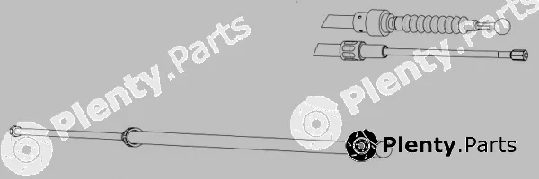 CEF VW02187 — Cable Pull, parking brake