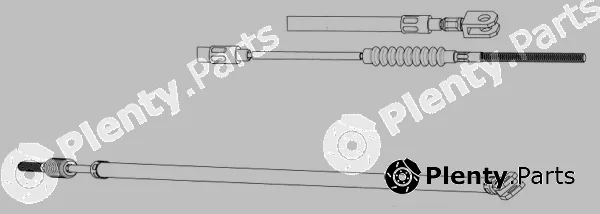 CEF AR02105 — Cable Pull, parking brake