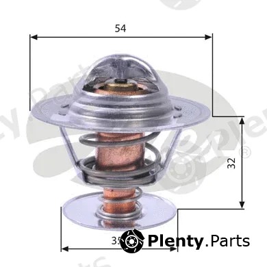 Gates TH11292G1 — Thermostat, coolant