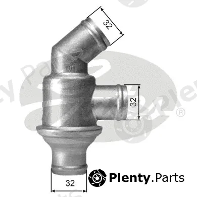 Gates TH01782 — Thermostat, coolant