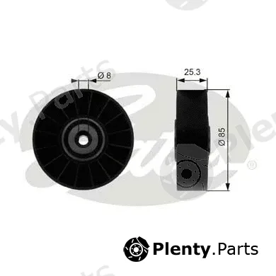 Gates T38093 — Deflection/Guide Pulley, V-ribbed belt DriveAlign®