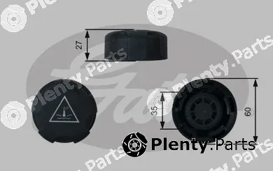 Gates RC247 — Cap, coolant tank