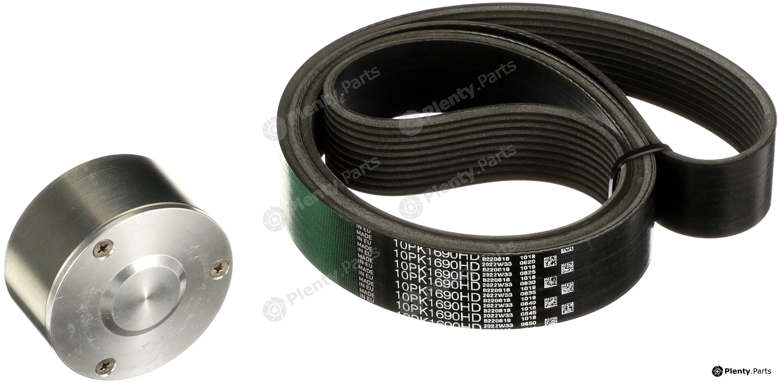 Gates K0110PK1690HD — V-Ribbed Belt Set FleetRunner™ Micro-V® Kit