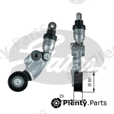 Gates T39388 — Belt Tensioner, V-ribbed belt DriveAlign®