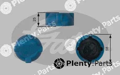 Gates RC203 — Cap, coolant tank