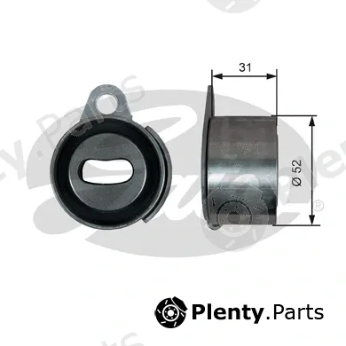 Gates T41299 — Tensioner Pulley, timing belt PowerGrip®
