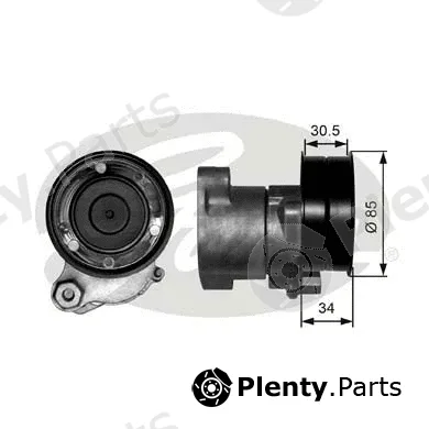Gates T38571 — Belt Tensioner, V-ribbed belt FleetRunner™